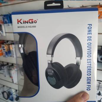 Comprar o produto de Fone sem fio original kingo  em Nossos Produtos pela empresa Fixcell Santa Bárbara | Conserto de Celulares, Troca de Tela e Assistência Técnica Especializada em Santa Bárbara D'Oeste, SP por Solutudo
