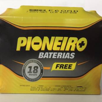 Comprar o produto de Bateria Pioneiro 60AH em Baterias pela empresa Casa das Baterias em Foz do Iguaçu, PR por Solutudo