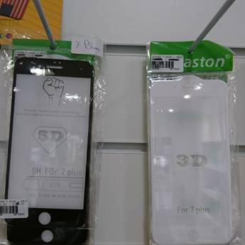 Comprar o produto de Película de vidro 5D iPhone 7 Plus em iPhone em Santa Cruz do Rio Pardo, SP por Solutudo