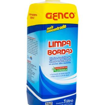Comprar o produto de LIMPA BORDAS 1L GENCO em Produtos para Piscina em Itatiba, SP por Solutudo