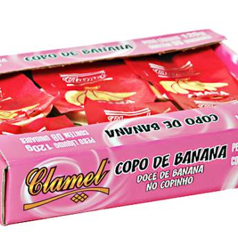 Comprar o produto de Copo Banana Clamel em Doces em Jundiaí, SP por Solutudo