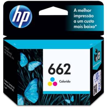 Comprar o produto de Cartucho Original HP 662 - Color em Cartuchos Jato de Tinta em Americana, SP por Solutudo