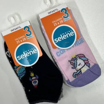 Comprar o produto de Kit meia infantil Selene em A Classificar em Uberlândia, MG por Solutudo
