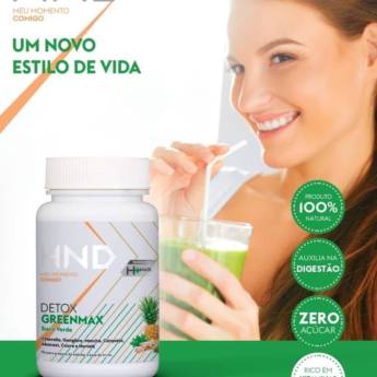 Comprar o produto de DETOX GREENMAX SUCO VERDE em Emagrecedores em Bauru, SP por Solutudo