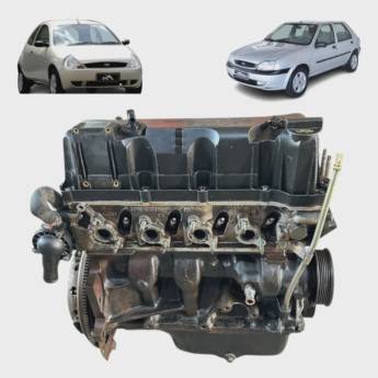Comprar o produto de MOTOR ZETEC 1.0 GASOLINA KA FIESTA 00/05 em Motor Parcial pela empresa Ache Fácil Auto Peças em Jundiaí, SP por Solutudo