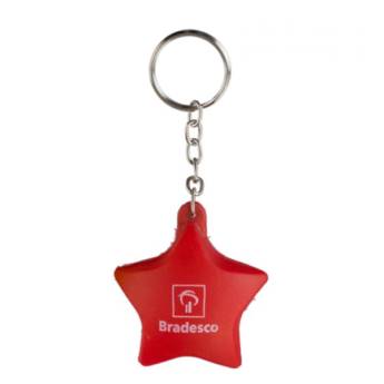 Comprar o produto de Chaveiro Estrela Vinil oca Personalizada em Produtos Anti Stress em São José do Rio Preto, SP por Solutudo