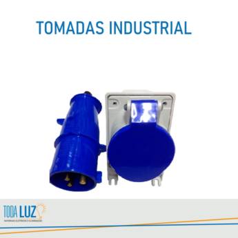 Comprar o produto de Tomadas Industrial em Materiais Elétricos pela empresa Toda Luz Materiais Elétricos e Iluminação em Atibaia, SP por Solutudo