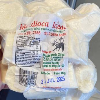 Comprar o produto de Mandioca em Pedaços Congelada em Congelados pela empresa Empório Primare Bebidas e Eventos - Loja 02 em Mineiros, GO por Solutudo