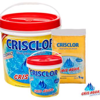 Comprar o produto de Crisclor (Dicloro – Cloro Estabilizado) em Piscinas pela empresa Portagua Materiais para Construção e Hidráulica em Atibaia, SP por Solutudo