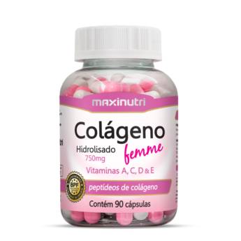 Comprar o produto de Colágeno Femme 750mg 90Caps em Vitaminas e Minerais pela empresa Viva Natural - Produtos Naturais em Foz do Iguaçu, PR por Solutudo
