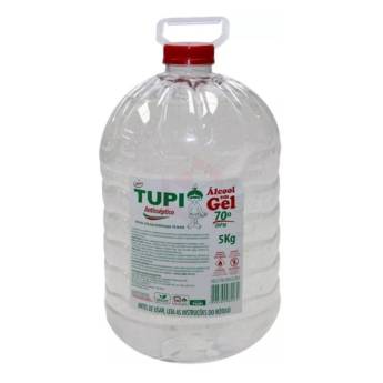 Comprar o produto de Álcool em gel 70° Tupi de 5 Quilos. em Higiene Pessoal pela empresa EmbalaFoz em Foz do Iguaçu, PR por Solutudo