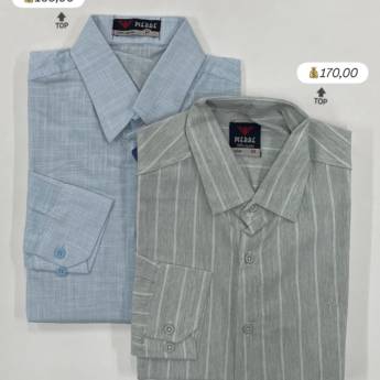 Comprar o produto de Camisa social manga longa Pierre em A Classificar em Uberlândia, MG por Solutudo