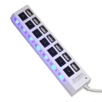 Comprar o produto de HUB USB 7 portas 2.0 em Adaptadores em Boituva, SP por Solutudo