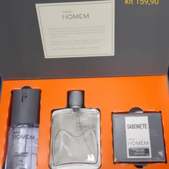 Comprar o produto de Kit Natura Homem em Bauru em Beleza e Cuidado Pessoal em Bauru, SP por Solutudo