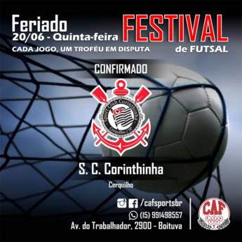 Comprar o produto de Festival de Futsal CAF em A Classificar em Boituva, SP por Solutudo