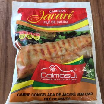 Comprar o produto de Filé de Jacaré em Alimentação Saudável em Boituva, SP por Solutudo