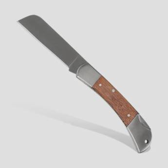 Comprar o produto de Canivete 3" Cabo Com Detalhes Em Madeira CN-01603 em Canivetes em São José do Rio Preto, SP por Solutudo