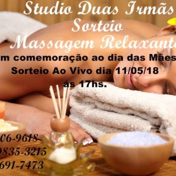 Comprar o produto de Sorteio Massagem Relaxante " Para as Mães" em Clínicas de Estética e Beleza em Bauru, SP por Solutudo