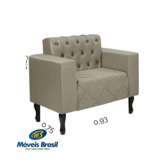 Comprar o produto de Poltrona Brisas Fazzio em Poltronas em Foz do Iguaçu, PR por Solutudo