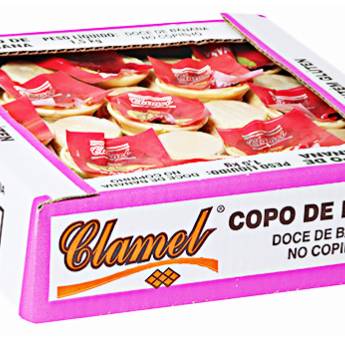 Comprar o produto de Copo de banana Clamel c/50 un em Doces em Jundiaí, SP por Solutudo