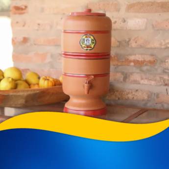 Comprar o produto de Filtro Barro Purificador Água São João em Filtros de Água em Foz do Iguaçu, PR por Solutudo