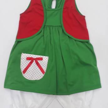 Comprar o produto de 2844 - Vestido menina da vila bebê (tamanho 2) em Fantasia Bebê Feminina em Tietê, SP por Solutudo