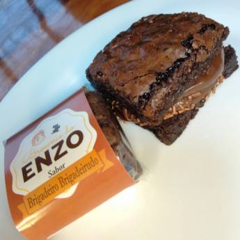 Comprar o produto de Brownie do Enzo RECHEADO sabor BRIGADEIRO BRIGADEIRUDO em Outros Doces em Foz do Iguaçu, PR por Solutudo