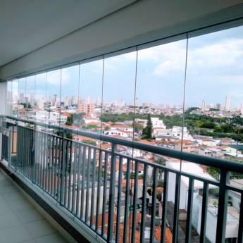 Comprar o produto de Envidraçamento de Sacadas, Sistema Premium, Sem Roldanas  em Vidraçarias em São Paulo, SP por Solutudo