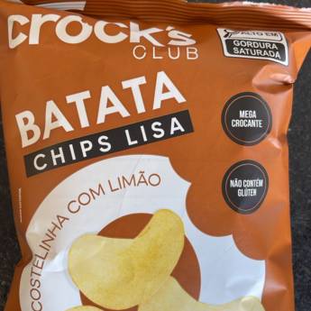 Comprar o produto de Batata chips lisa costelinha com limao em Mercearias em Mineiros, GO por Solutudo