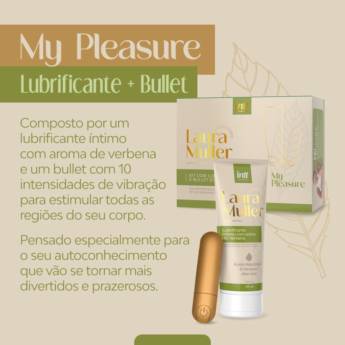 Comprar o produto de Kit My Pleasure By Laura Muller 10 modos de vibração em Sex Shop em Foz do Iguaçu, PR por Solutudo
