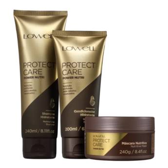 Comprar o produto de Kit Lowell Protect Care Power Nutri Trio (3 Produtos)  em Lowell Profissional  em Jundiaí, SP por Solutudo