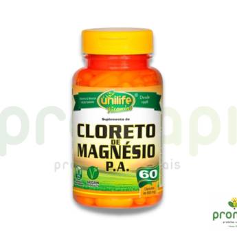 Comprar o produto de Cloreto De Magnésio Pa + Vit B6 60 Cápsulas Unilife 800mg em Magnésio pela empresa Pronapi Produtos Naturais em Foz do Iguaçu, PR por Solutudo