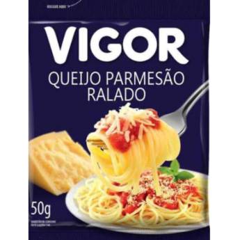 Comprar o produto de queijo parmesão ralado vigor 50 g em Queijo pela empresa Empório Primare Bebidas e Eventos - Loja 02 em Mineiros, GO por Solutudo