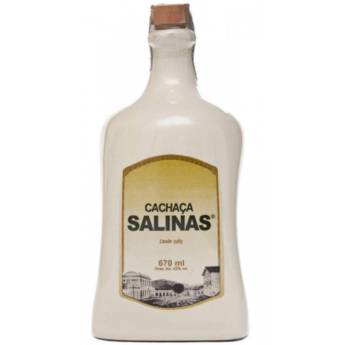 Comprar o produto de Cachaça Salinas Original Porcelana - 670ml em Cachaças em Aracaju, SE por Solutudo