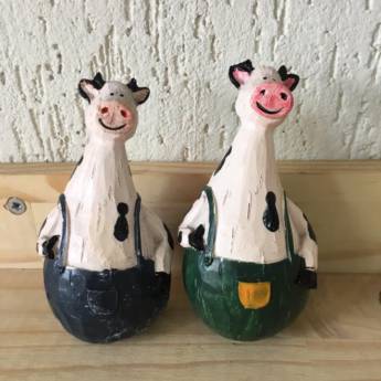 Comprar o produto de Vaquinha Decorativa em Decoração em São Carlos, SP por Solutudo