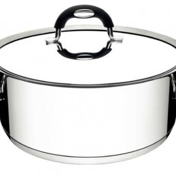 Comprar o produto de Caçarola Inox Duo Rasa Tramontina em Panelas pela empresa Casa Vitória em Foz do Iguaçu, PR por Solutudo