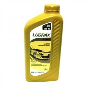 Comprar o produto de LUBRAX SUPERA SN 5W40 100% SINTETICO em Filtros, Óleos e Lubrificantes em Bauru, SP por Solutudo