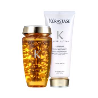 Comprar o produto de Kit Kérastase Elixir Ultime Duo (2 Produtos) em Kérastase PARIS em Jundiaí, SP por Solutudo