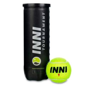 Comprar o produto de Bola De Tênis Inni Tournament 1 Tubo Com 3 Bolas em Bolas de Tênis em Atibaia, SP por Solutudo