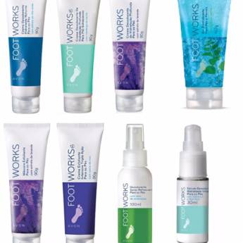 Comprar o produto de Linha Foot Works Avon  em Perfumarias - Cosméticos em Jundiaí, SP por Solutudo