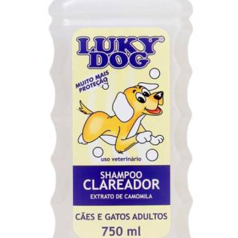 Comprar o produto de Shampoo Luky Dog Clareador - W/A PET em Animais em Bauru, SP por Solutudo