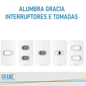 Comprar o produto de Alumbra Gracia em Materiais Elétricos pela empresa Toda Luz Materiais Elétricos e Iluminação em Atibaia, SP por Solutudo