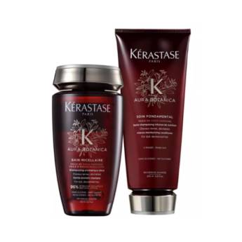 Comprar o produto de Kit Kérastase Aura Botanica Bain Soin (2 Produtos) em Kérastase PARIS em Jundiaí, SP por Solutudo