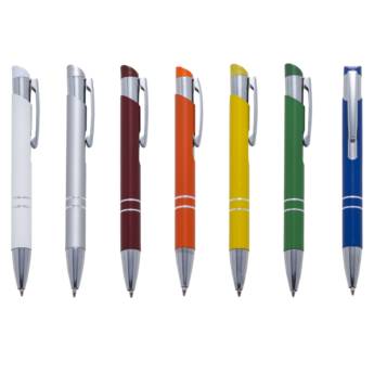 Comprar o produto de 12802 Caneta Semimetal - Múltiplo 50 pelas em Canetas de Metal em São José do Rio Preto, SP por Solutudo