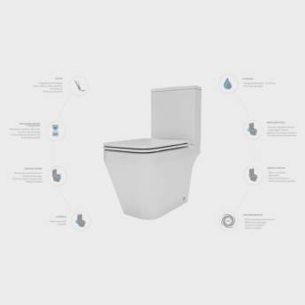 Comprar o produto de Vaso Sanitário Monobloco AcquaMax - Linha Deca em Materiais para Construção pela empresa Construmax Materiais para Construção em Riviera de Santa Cristina XIII, SP por Solutudo