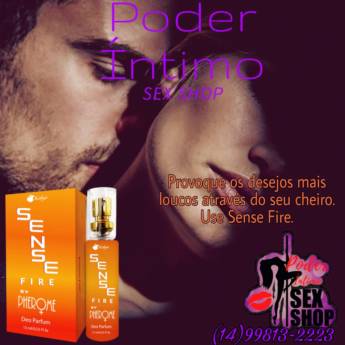 Comprar o produto de Perfume com Feromônio Sense Fire em Sex Shop em Marília, SP por Solutudo