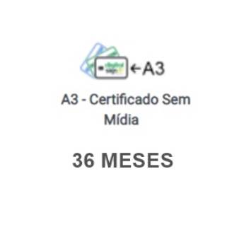 Comprar o produto de E-CPF | A3 - 36 MESES em Certificado Digital pela empresa Acerte Certificação Digital em Aracaju, SE por Solutudo
