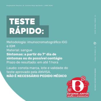 Comprar o produto de Teste Rápido COVID-19 em Outros em Jundiaí, SP por Solutudo