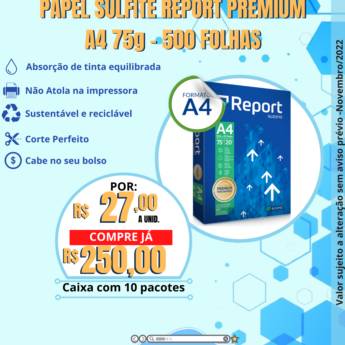 Comprar o produto de Venda de Papel Sulfite A4 Branco em Informática em Santo André, SP por Solutudo