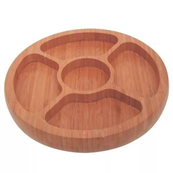 Comprar o produto de Gamela com 5 Divisórias Bamboo MOR em Utensílios de Cozinha pela empresa Casa Vitória em Foz do Iguaçu, PR por Solutudo